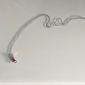 Elegant Silver Necklace with Pendant